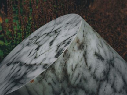 Tuscany Faux Marble Side Table 