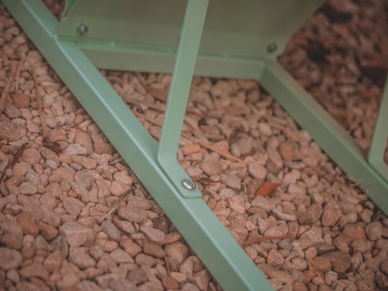 Sage Green Love Heart Wood Rack-Garden Furniture Centre-LowRange,Furniture for Valentines Day,Accessories,Outdoor Storage,Log Racks & Stores,Storage Accessories,Black Friday Month-{collection_title}