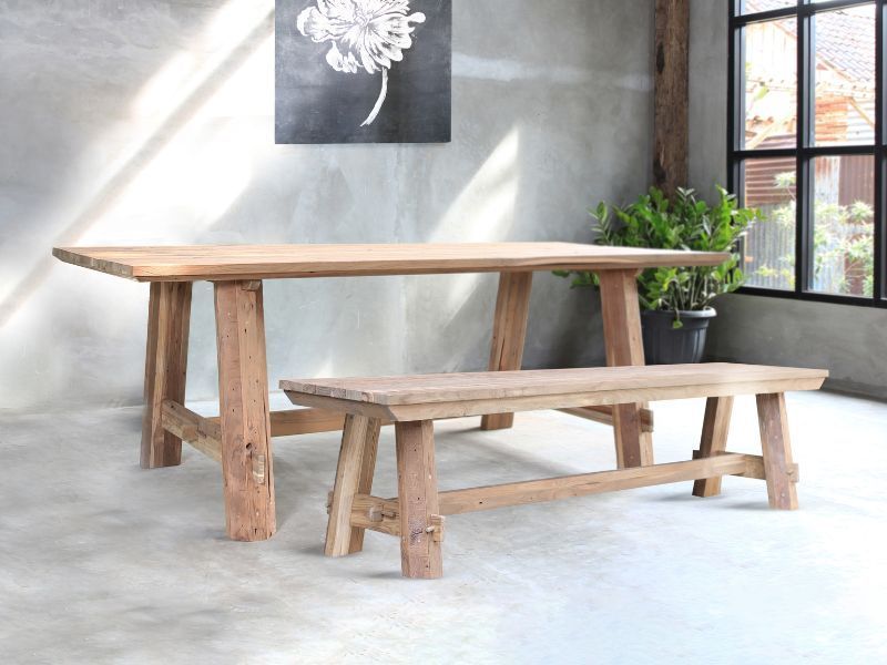 Sigar Bench -Garden Furniture Centre-MidInstock,instock,MidRange,Teak Garden Furniture,Benches,Reclaimed Furniture,Teak Benches Benches-{collection_title}