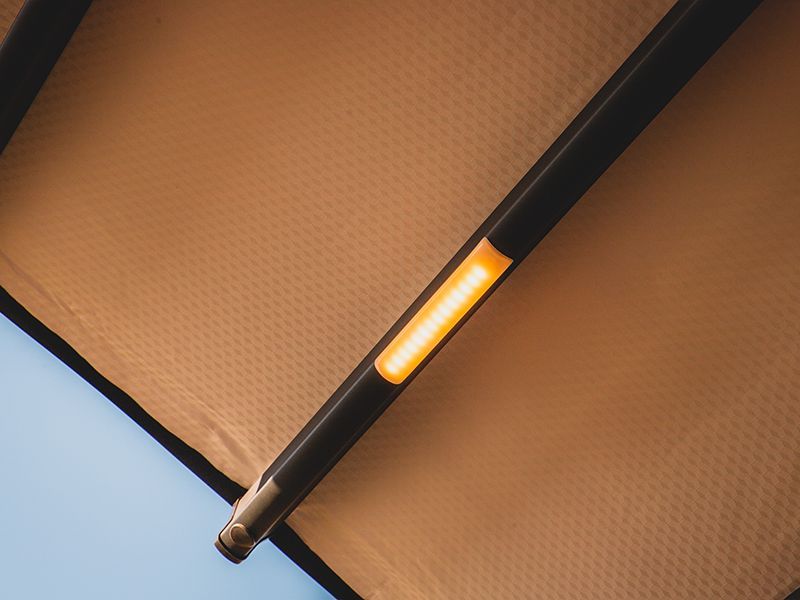 Ex Display Luna Crescent Retractable Awning - 5  X 6M  | Luna Range