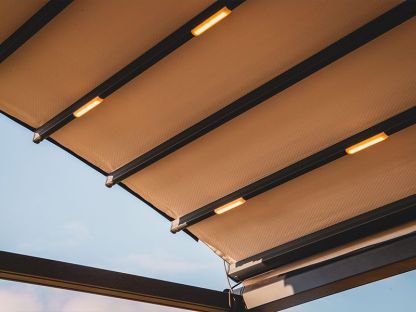 Ex Display Luna Crescent Retractable Awning - 5  X 6M  | Luna Range