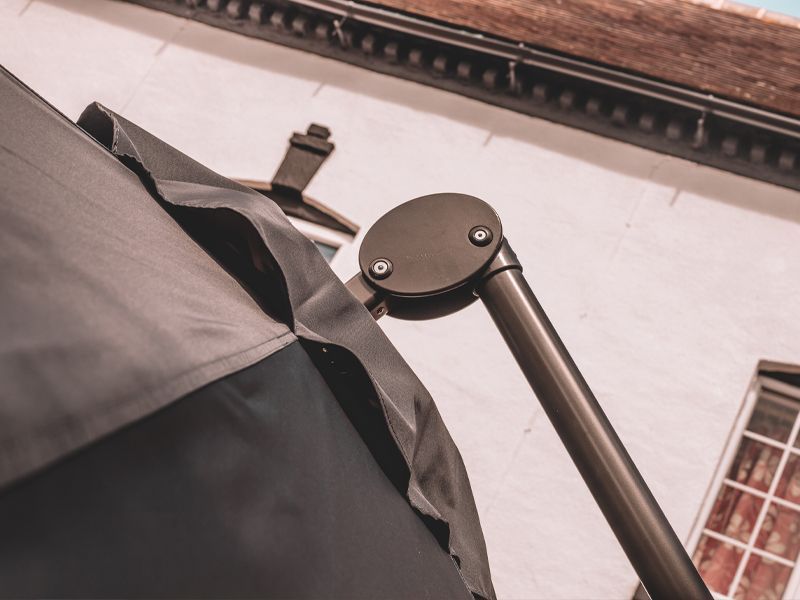 Turino Wall Parasol | Damaged Box-Garden Furniture Centre-MidInstock,instock,MidRange,Parasols,Cantilever Parasols Parasols,Wall Mounted Parasols Parasols,Wall Mounted Parasols,Sale,Ex-Display,Showroom exdis-{collection_title}