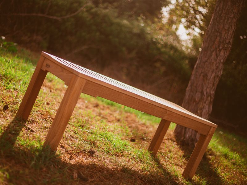 Backless Bench | FSC® Certified-Garden Furniture Centre-MidInstock,instock,LowRange,MidRange,Backless,Teak Garden Furniture,Benches,FSC®,Teak Benches Benches-{collection_title}