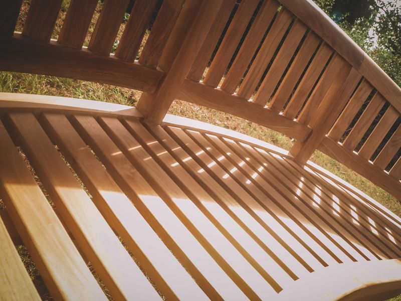 Half Moon Bench-Garden Furniture Centre-MidRange,Benches,Outdoor Furniture,Half Moon Bench Range,Teak Benches Benches,Teak,Teak Benches-{collection_title}