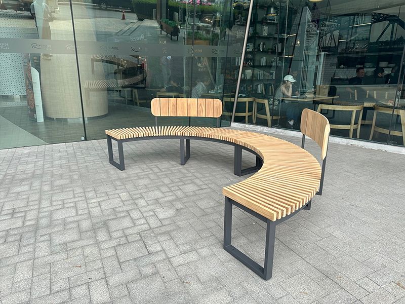 Mandalay Curved Backless Bench | FSC® Certified | Pre-Order