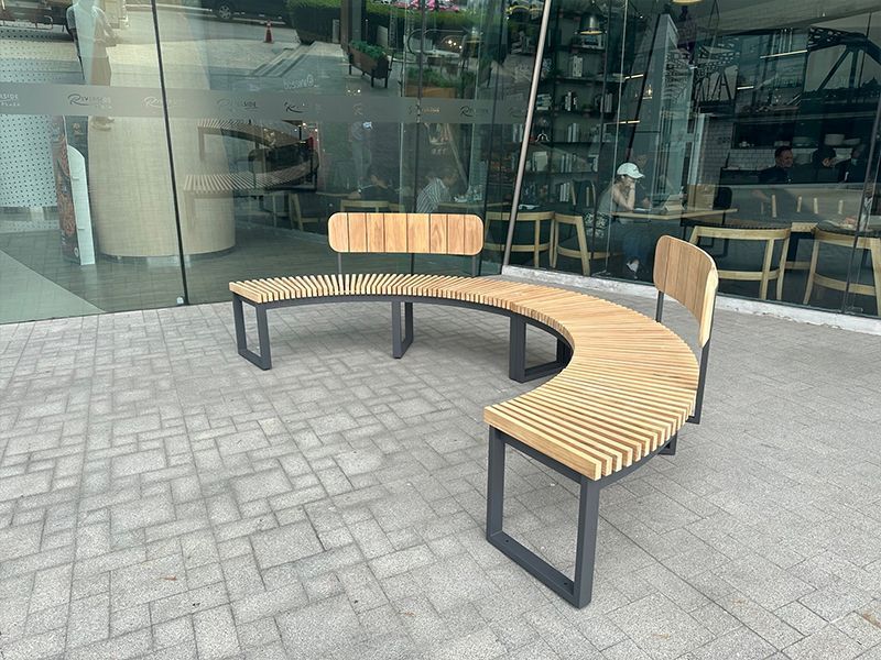 Mandalay Curved Backless Bench | FSC® Certified | Pre-Order