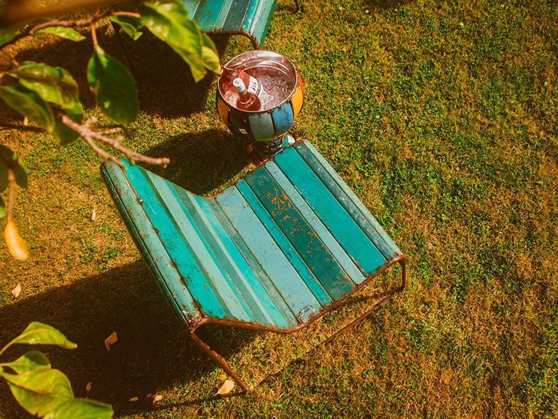 Infinity Chair Green-Garden Furniture Centre-LowRange,Outdoor Furniture,Metal Furniture,Upcycled Furniture,Ranges,Think Outside Range,Metal Garden Ornaments,Think Outside Range Ranges,Gifts,Metal,Tables,Metal Tables,Metal Tables Metal-{collection_title}