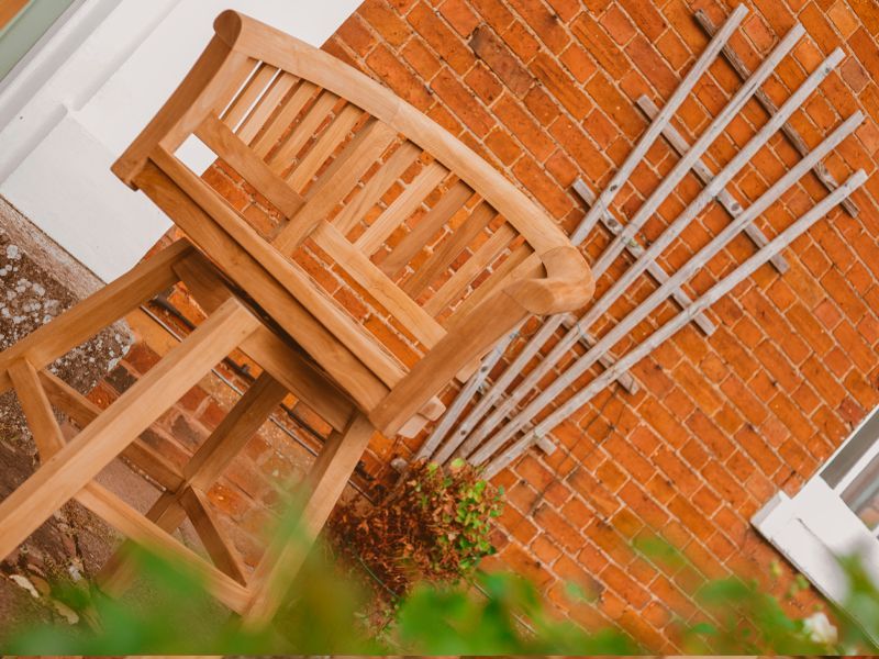 Half Moon Swivel Bar Chair-Garden Furniture Centre-MidInstock,instock,MidRange,Outdoor Furniture,Teak Garden Furniture,Bars & Bar Sets,Half Moon Bench Range,Teak,Teak Chairs-{collection_title}