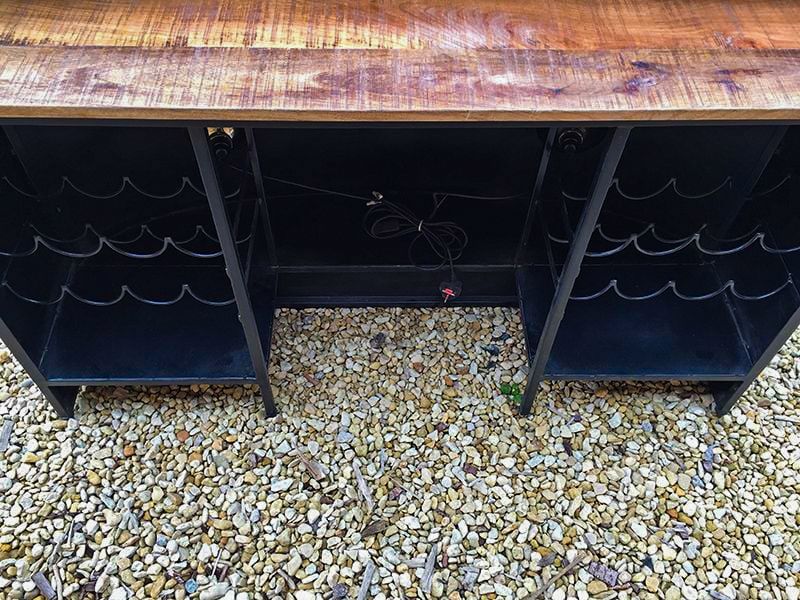 Retro VW Bus Bar | Blue and Red