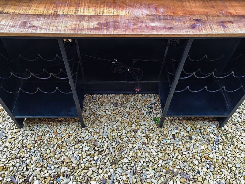 Retro VW Bus Bar | Blue and Red-Garden Furniture Centre-MidInstock,instock,MidRange,Information,National BBQ Week - Sizzling Hot Offers for you ...,Outdoor Furniture,Bars & Bar Sets,Upcycled Furniture-{collection_title}
