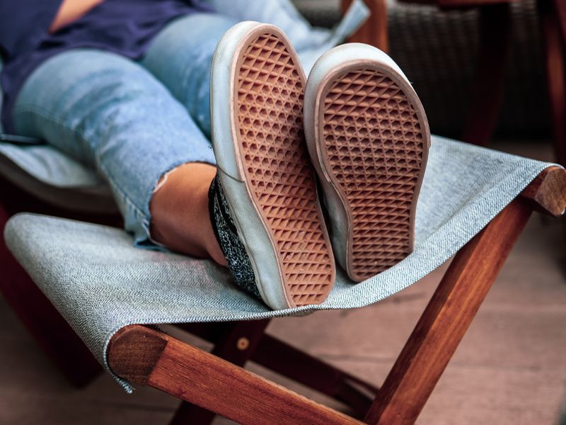Koala Iroko Footstool