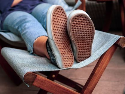 Koala Iroko Footstool