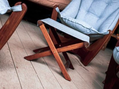 Koala Iroko Footstool