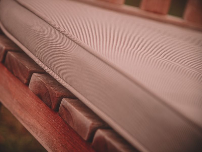 Contour Bench Cushion (Without Arms)-Garden Furniture Centre-LowRange,Under 100,Accessories,Outdoor Cushions,Benches,Bench Accessories,Curved Benches,Cushions-{collection_title}