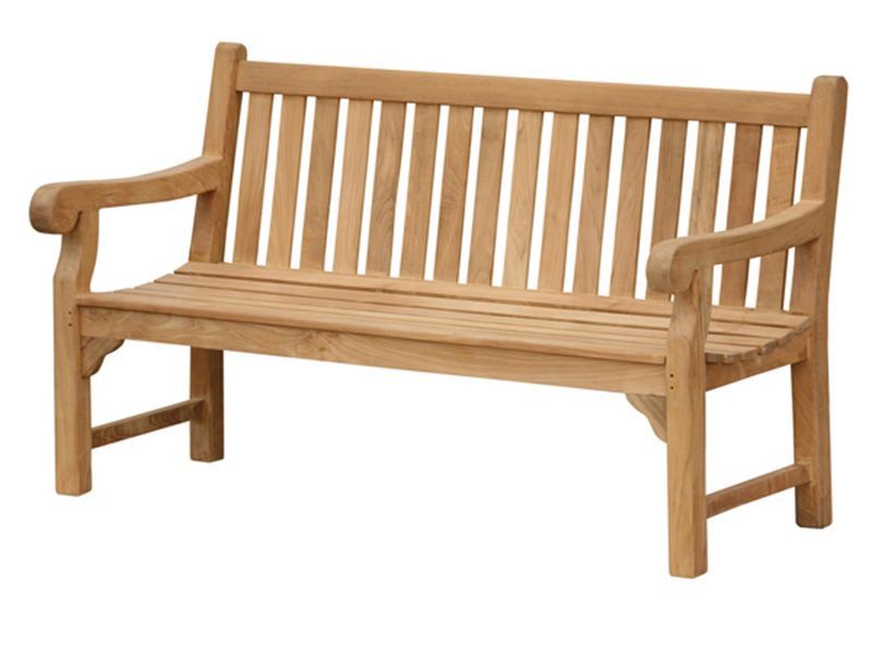 Richmond Bench 1.5m-Garden Furniture Centre-MidInstock,instock,MidRange,Active,park benches,Benches,Outdoor Furniture,Teak Benches Benches,Memorial Benches,Teak,Teak Benches-{collection_title}