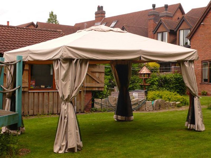 Replacement 4m X 3m Riviera Gazebo Canopy | Canopy Only-Garden Furniture Centre-48Hour Dispatch,LowRange,Gazebos,Gazebo Accessories,Accessories Gazebos-{collection_title}