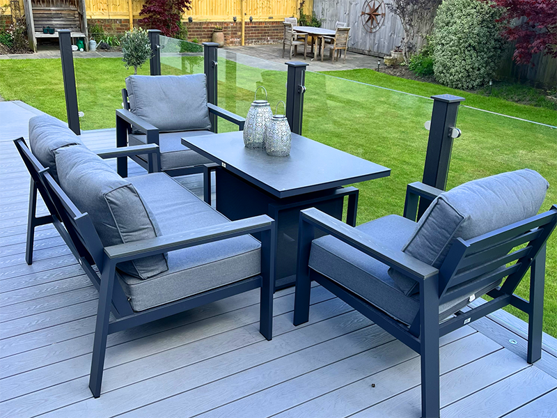 Timber Sofa Set | LIFE Range -Garden Furniture Centre-HighRange,Outdoor Lounging,Outdoor Furniture,Metal Furniture,Life Range,Lounge Suites & Sets-{collection_title}