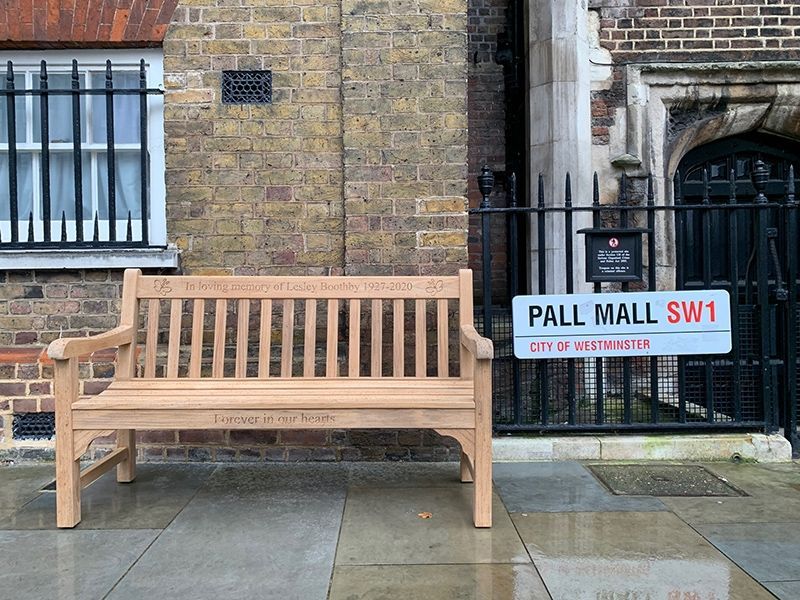 Rochester 1.5M Bench | FSC® Certified -Garden Furniture Centre-MidInstock,instock,MidRange,Active,park benches,Outdoor Furniture,Benches,FSC®,Memorial Benches,Teak,Teak Benches-{collection_title}