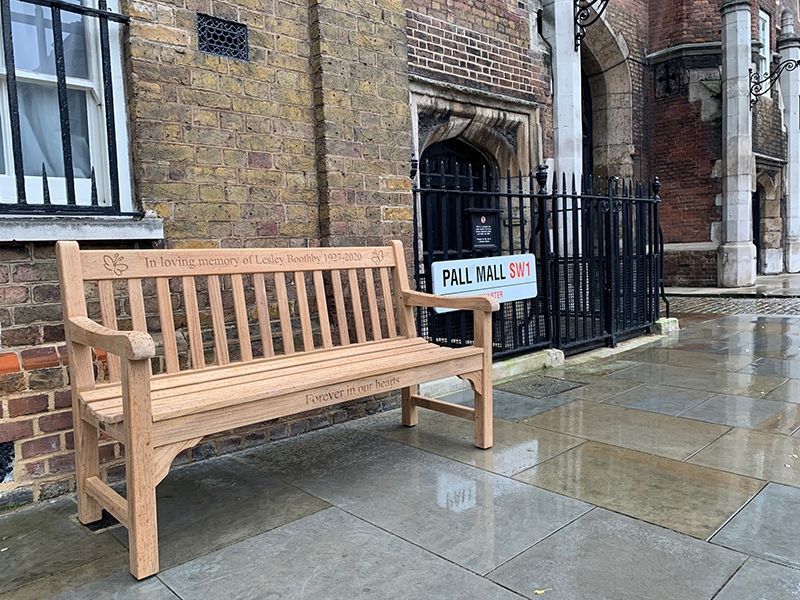 Rochester 1.5M Bench | FSC® Certified -Garden Furniture Centre-MidInstock,instock,MidRange,Active,park benches,Outdoor Furniture,Benches,FSC®,Memorial Benches,Teak,Teak Benches-{collection_title}