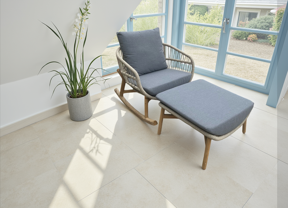 Vienna Rope Rocker Chair