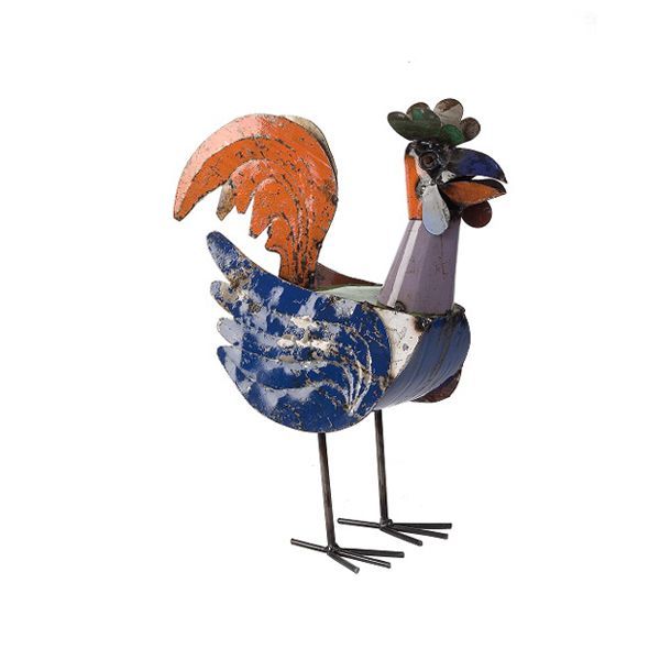 Roger the Rooster-Garden Furniture Centre-48Hour Dispatch,LowRange,Under 100,Ornaments Accessories,Ornaments,Metal Garden Ornaments,Accessories-{collection_title}