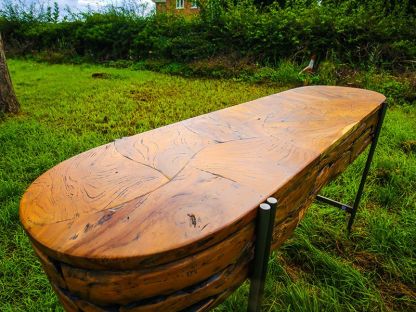 Rokka Oval Console Table Large 