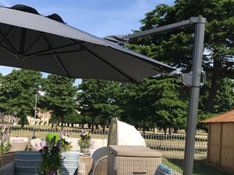 Cantilever Parasol - Roma 3.5m Diameter -Garden Furniture Centre-MidInstock,instock,MidRange,Round,Parasols,Cantilever Parasols Parasols,Roma Parasol Range,Cantilever Parasols,Sale-{collection_title}