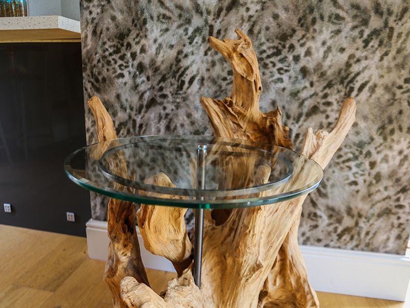 Florent Side Table -Garden Furniture Centre-Root,MidRange,Side Table,Showroom exdis,Reclaimed Furniture,Teak,Conservatory,Tables,Teak Tables-{collection_title}