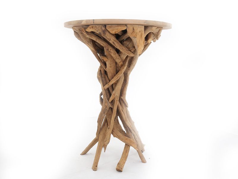 Baka Bar Table -Garden Furniture Centre-Root,Indoor Dining,MidInstock,instock,MidRange,Outdoor Furniture,Teak Garden Furniture,Reclaimed Furniture,Bars & Bar Sets,Teak,Tables,Teak Tables-{collection_title}