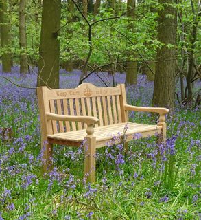 Teak Windsor Bench 