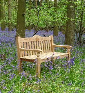 Teak Windsor Bench 