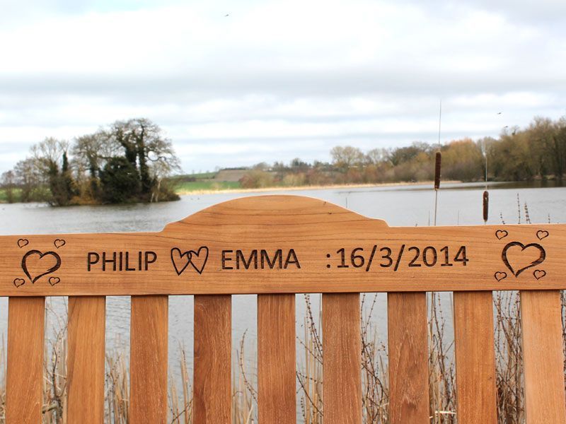 Teak Windsor Bench 