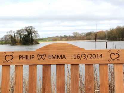 Teak Windsor Bench 