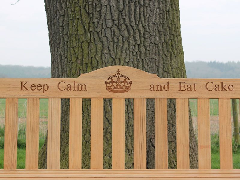 Teak Windsor Bench 
