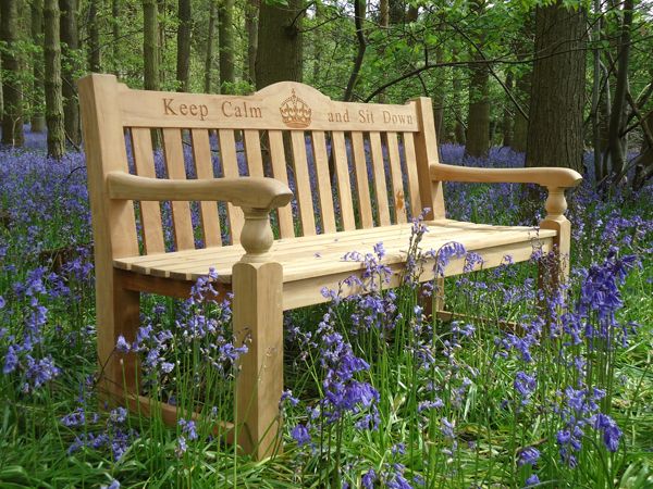 Teak Windsor Bench 