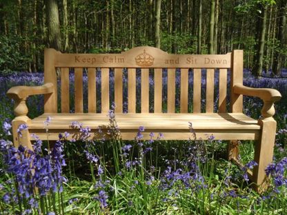 Teak Windsor Bench 