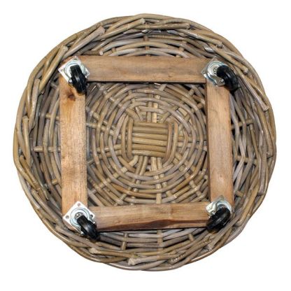 Medium Round Wheeled Kubu Basket