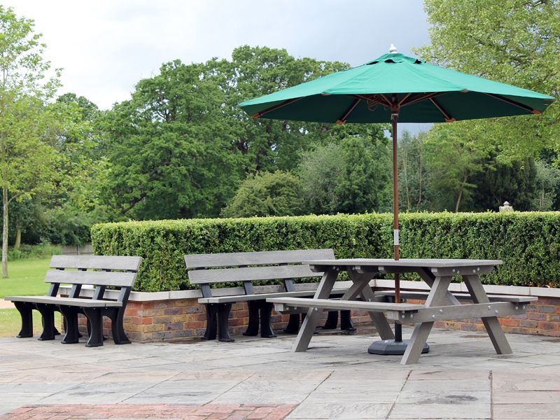 A Framed Picnic Table 1.5m-Garden Furniture Centre-MidInstock,instock,MidRange,Benches,Outdoor Furniture,Picnic Tables,Tables-{collection_title}