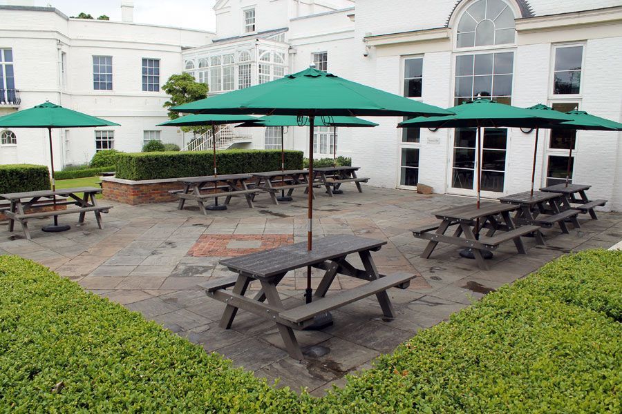 A Framed Picnic Table 1.8m-Garden Furniture Centre-MidRange,Benches,Outdoor Furniture,Picnic Tables,Tables-{collection_title}