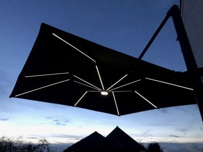 Royal 3M Square LED Parasol