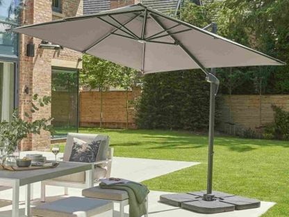 Royce Junior 2.5M SQ Cantilever Parasol | Norfolk Leisure