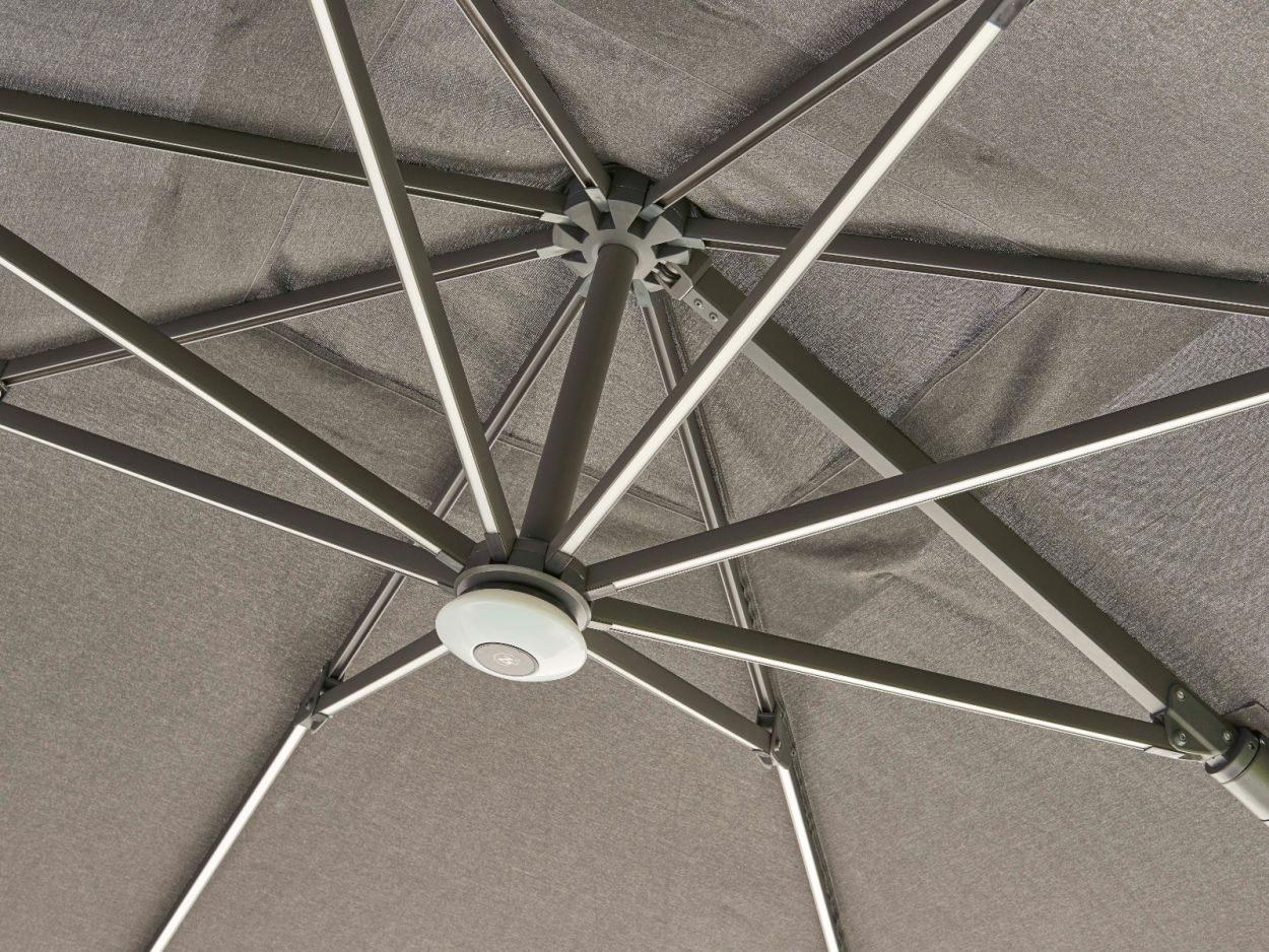 Royal 3M Square LED Parasol