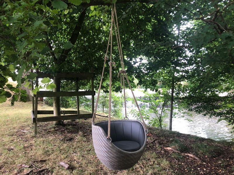 Meteor Hanging Chair -Garden Furniture Centre-MidInstock,instock,MidRange,Outdoor Lounging,Outdoor Furniture,Rattan Furniture,Meteor Range-{collection_title}