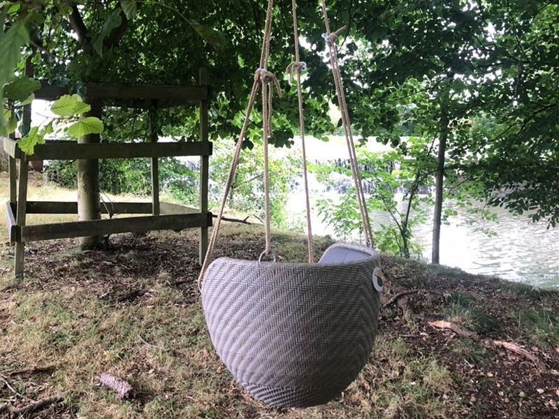 Meteor Hanging Chair -Garden Furniture Centre-MidInstock,instock,MidRange,Outdoor Lounging,Outdoor Furniture,Rattan Furniture,Meteor Range-{collection_title}