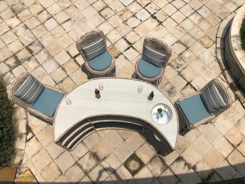 Fiji Curved Bar -Garden Furniture Centre-HighRange,Rattan,Outdoor Dining,Outdoor Furniture,Rattan Furniture,Bars & Bar Sets,Fiji Range-{collection_title}