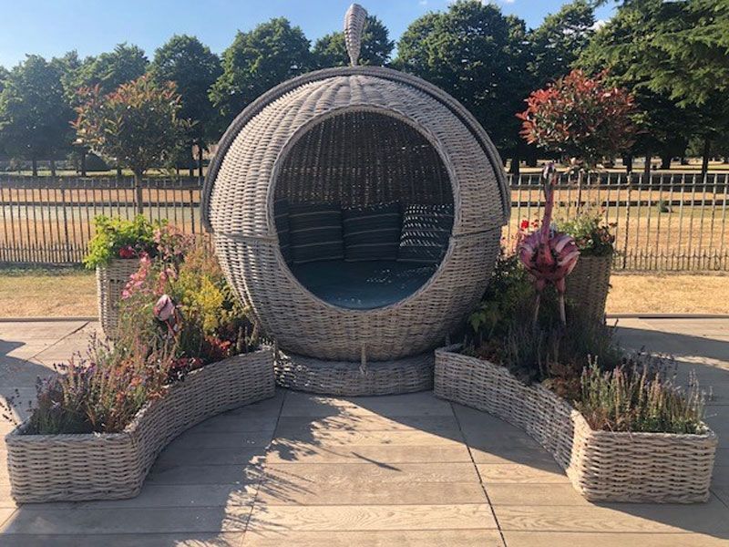 Fiji Apple Day Bed | Ex Display-Garden Furniture Centre-Showroom exdis,Rattan,Loungers,Outdoor Furniture,Rattan Furniture,Loungers & Daybeds,Fiji Range,Sale,Outdoor Sale,Autumn & Winter Sale,Ex-Display-{collection_title}