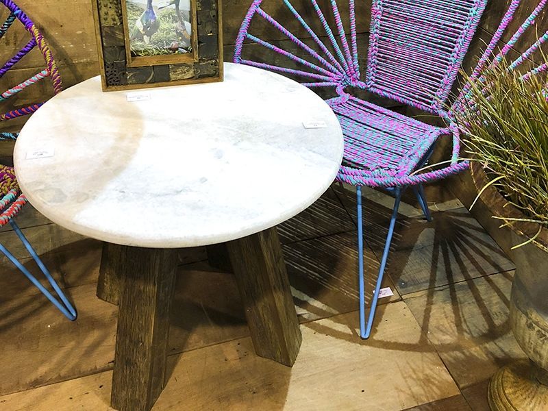 Anthro Bistro Table -Garden Furniture Centre-MidInstock,instock,MidRange,Outdoor Furniture,Metal Furniture,Upcycled Furniture,Ranges,Think Outside Range Ranges,Gifts,Metal,Tables,Metal Tables,Metal Tables Metal-{collection_title}