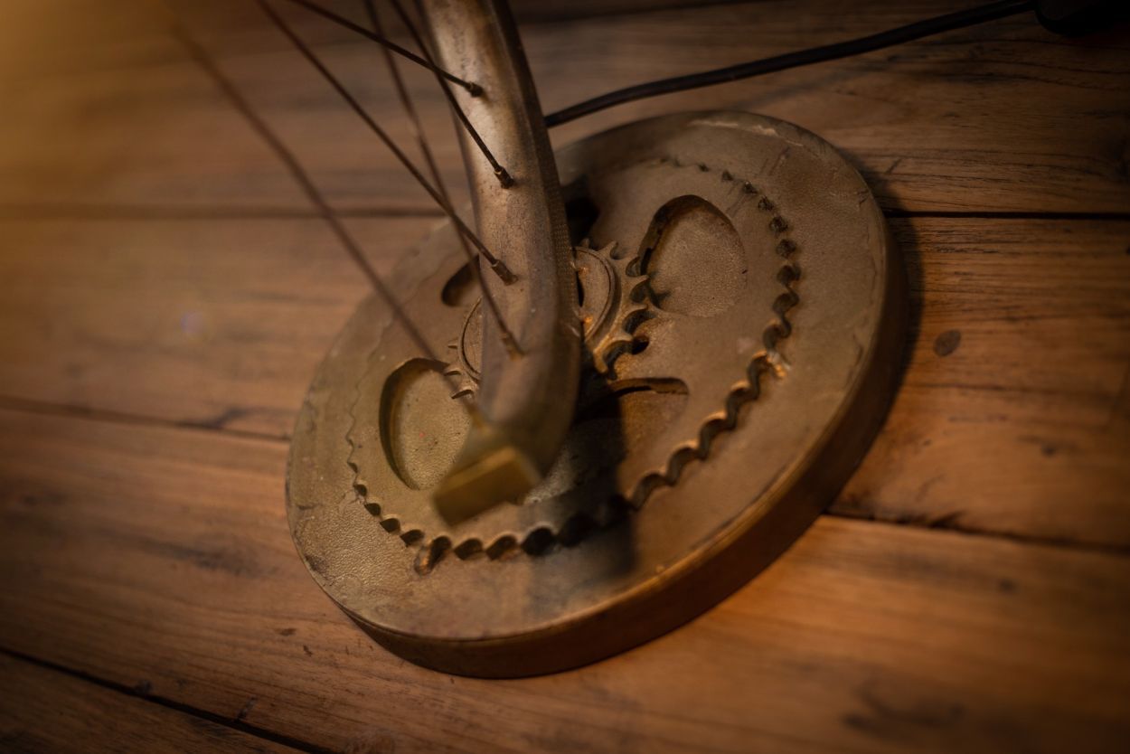 Indian Wheel Lamp