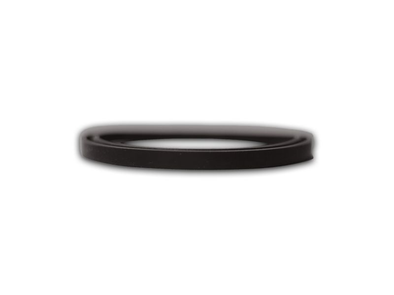 Athena Black Silicone Ring 