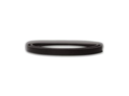 Athena Black Silicone Ring 